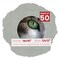 Light Grey Suede Mat Board for 16x16 Frames - Circle Opening for 12x12 Photos
